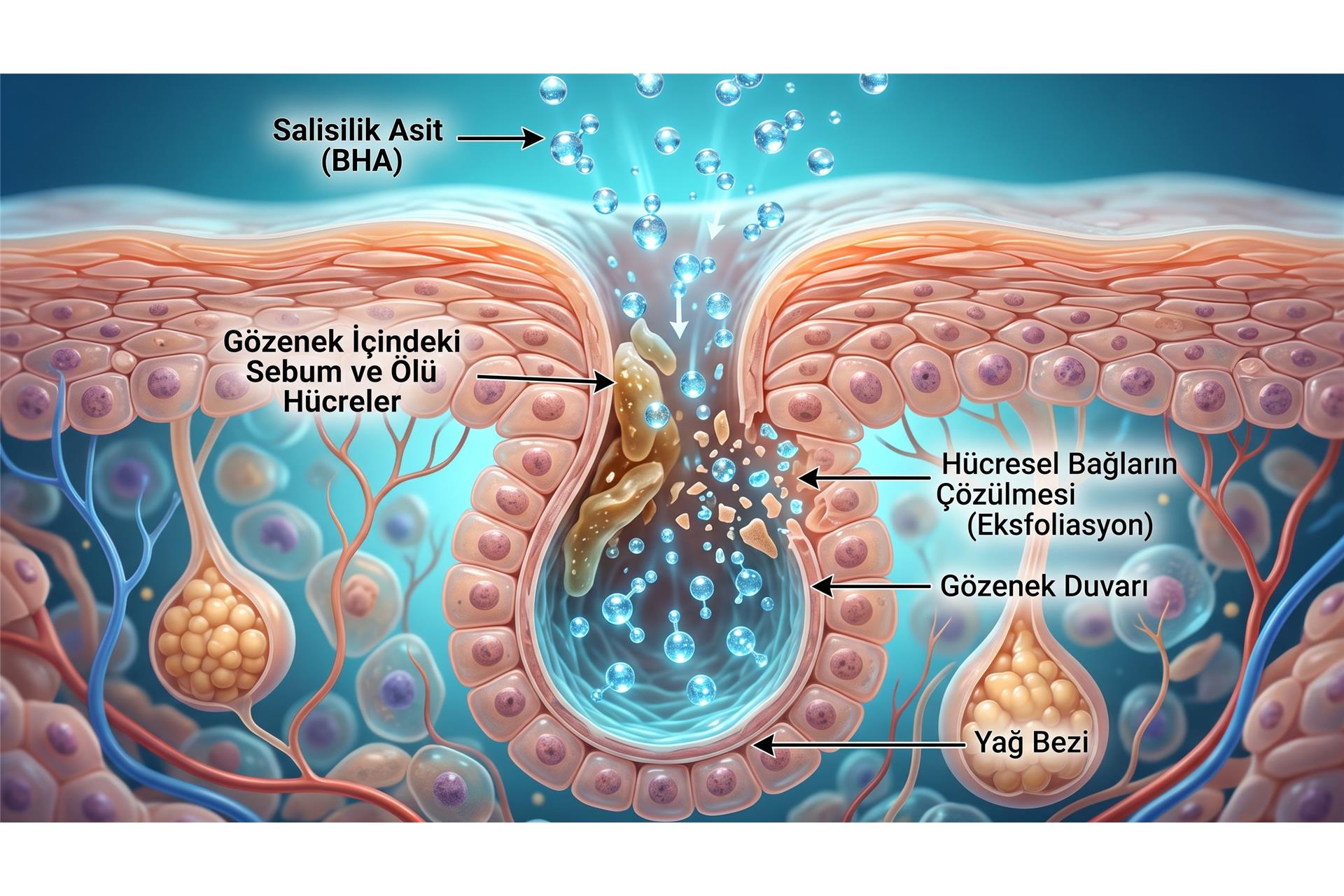 Salisilik Serum: Bilimsel Arındırma Mekanizması ve Dermokozmetik Yaklaşım,genoxcide.com